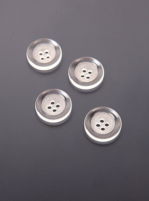 [基本ボタン] 透明枠4球ボタン（18mm）