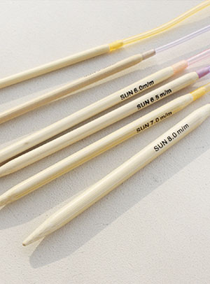 [ODM] 80cm 糸針(=Bamboo needle) (2.5mm~12mm)
