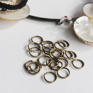 [金属部品]オリング（アンティークゴールド）