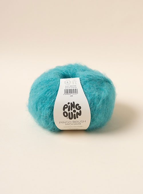 ピンゴブラシモヘア(Pingo Brush Mohair) (1ボール/50g±5g)