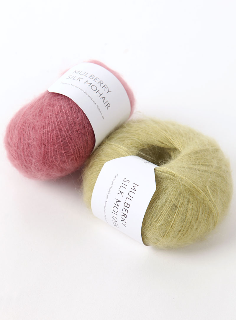 マルベリーシルクモヘア(Mulberry Silk Mohair) (1ボール/25g±2.5g)