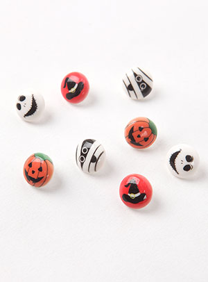 【キャラクターボタン】ハロウィンボタン（15mm）