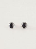 【人形副資材】グレーキャットアイ( 差し込みタイプ)（10mm、12mm）