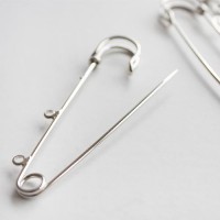 [金属部品]ブローチ装飾ピン