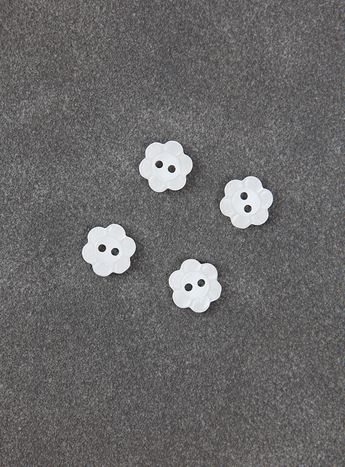  【基本ボタン】ピュアフラワーボタン（13mm）