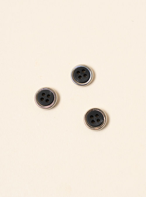 【金属ボタン】キャスターボタン（12mm）