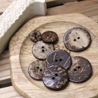 【木ボタン】クラックボタン2（12mm、25mm）