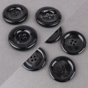 [王ボタン] 凹状丸みを帯びた王ボタン(40mm)