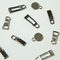 [ジッパー/ジッパーリング/真(Charm)] 金属ジッパーリング真