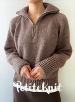 [DIY] [PetiteKnit]セブンイージージッパーセーター（XS～5XLサイズ収録）