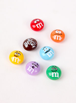 【キャラクターボタン】チョコキャンディーボタン（15mm）