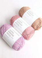 サテンメリノウールプラス(Satin Merino Wool Plus) (1ボール/100g)
