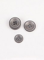 【金属ボタン】凹骨董こっとうボタン（15mm、21mm）