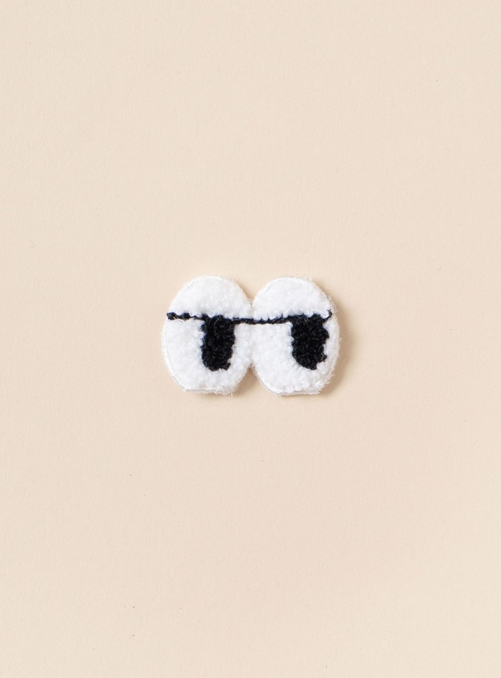 [タグ/ラベル/ワッペン]チラ見え刺繍ワッペン