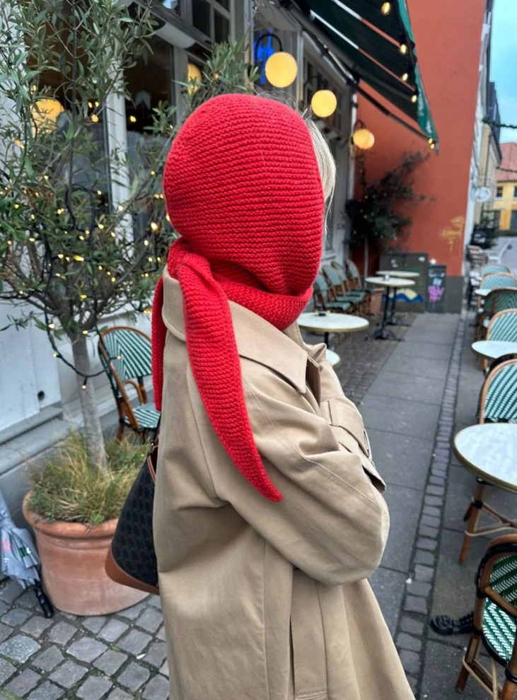 [PDF編み図][PetiteKnit]ソフィーフード編み図