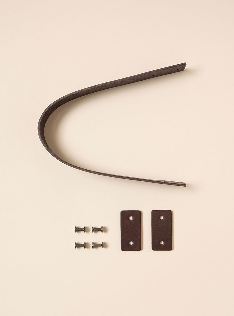 [バッグ部品]ソルト缶革バッグストラップ