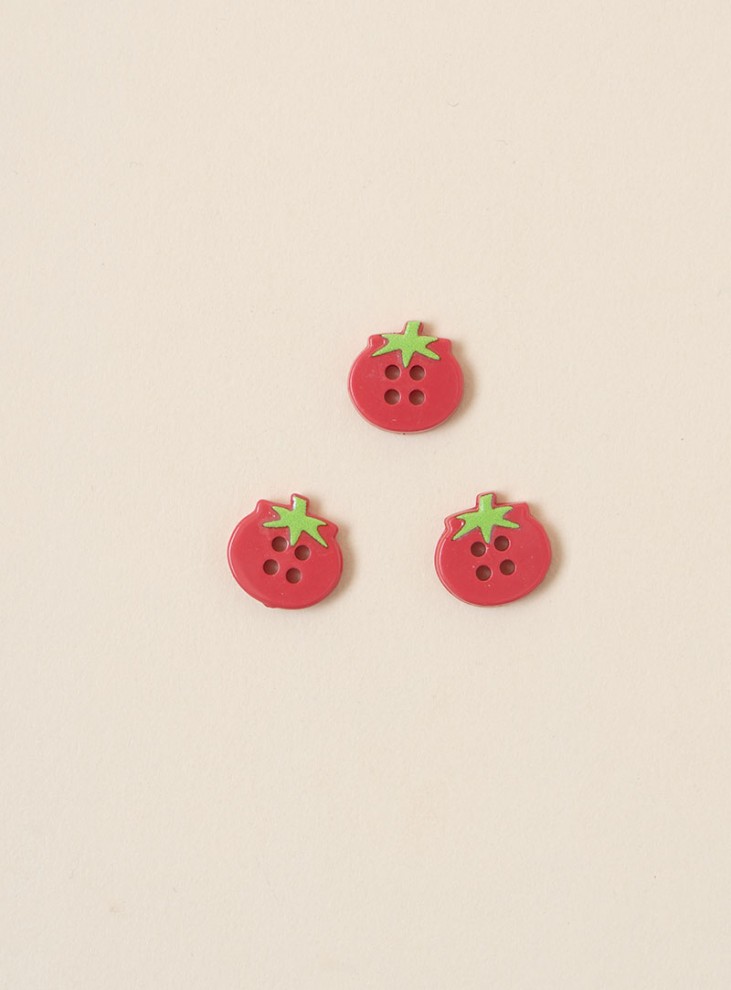 [キャラクターボタン]トマト4球ボタン