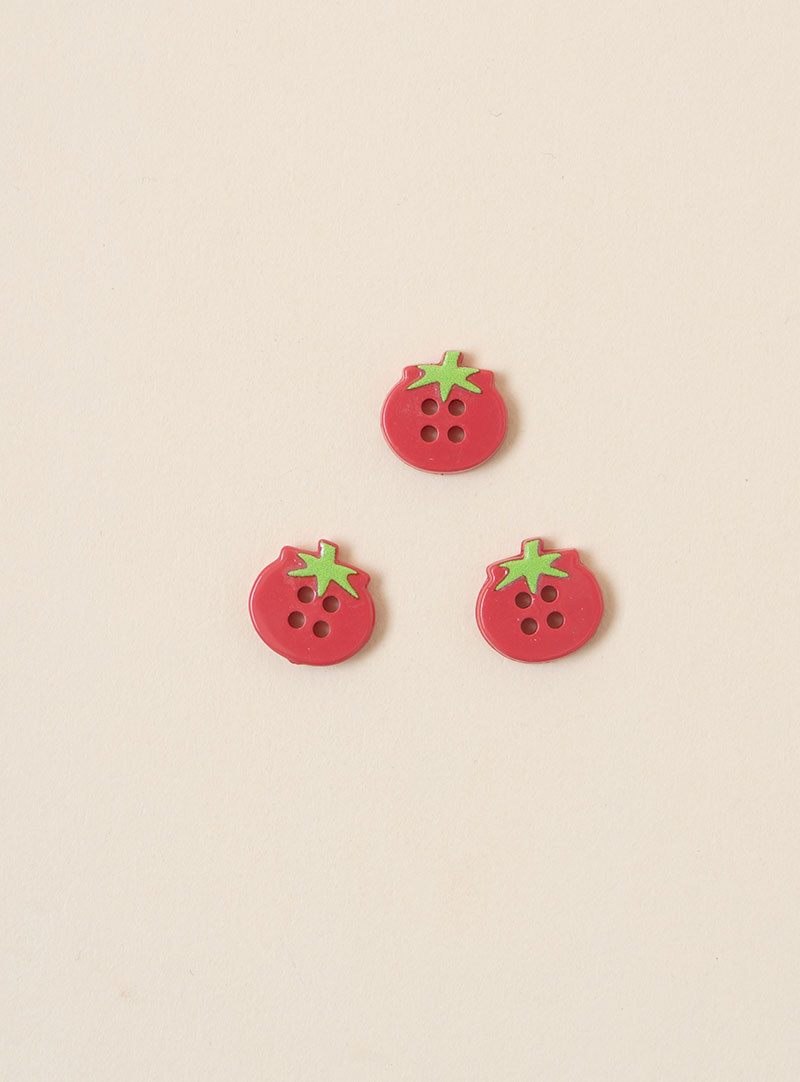 [キャラクターボタン]トマト4球ボタン