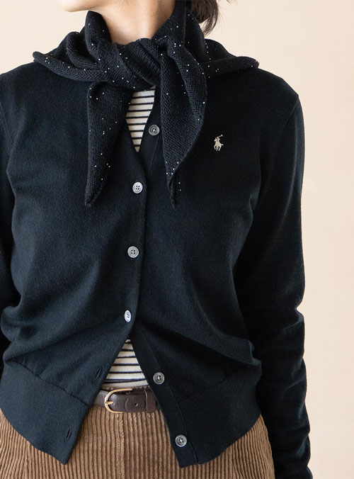 [DIY] [PetiteKnit]天の川メリノウマスカーフ