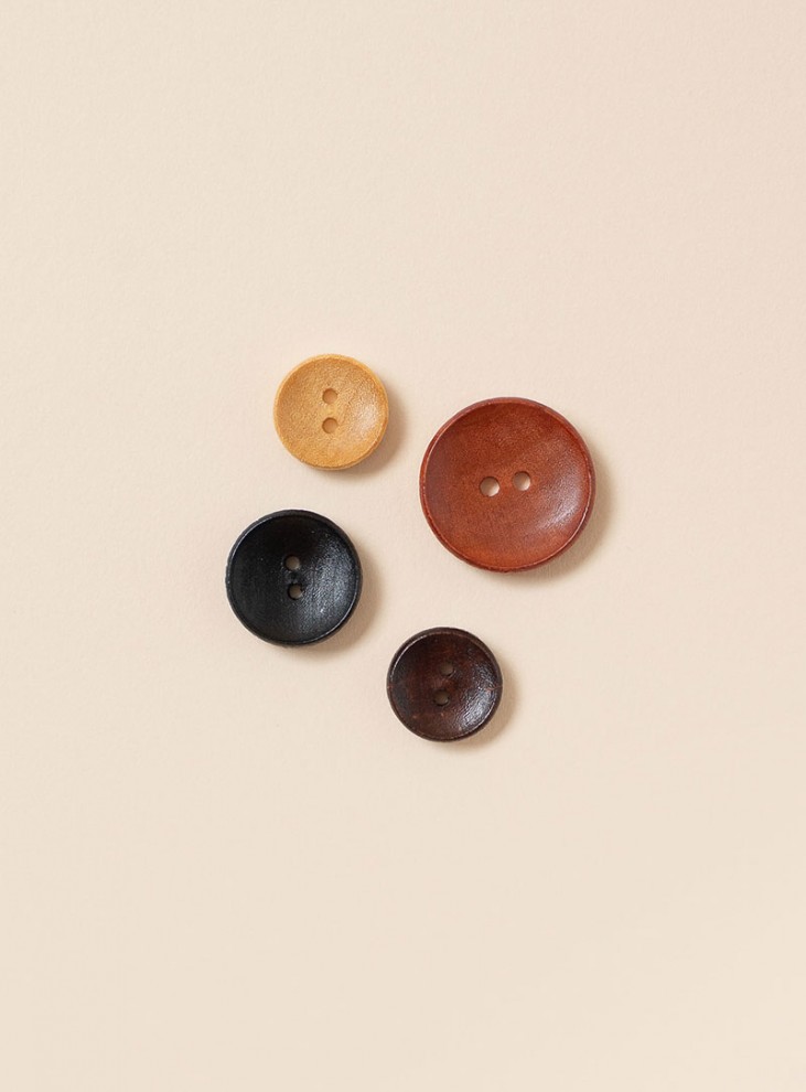 【木ボタン】ドングリボタン（15mm、18mm、23mm）